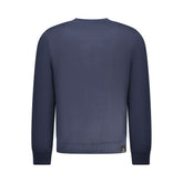 Accademia Militare Blue Cotton Men Sweater